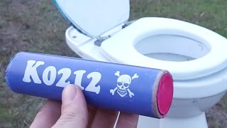 6 damage tests with firecrackers