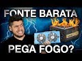 FONTE precisa SOBRAR? Qual a IDEAL? Como CALCULAR a potência para o seu PC? DeepCool DA500 e RX 590