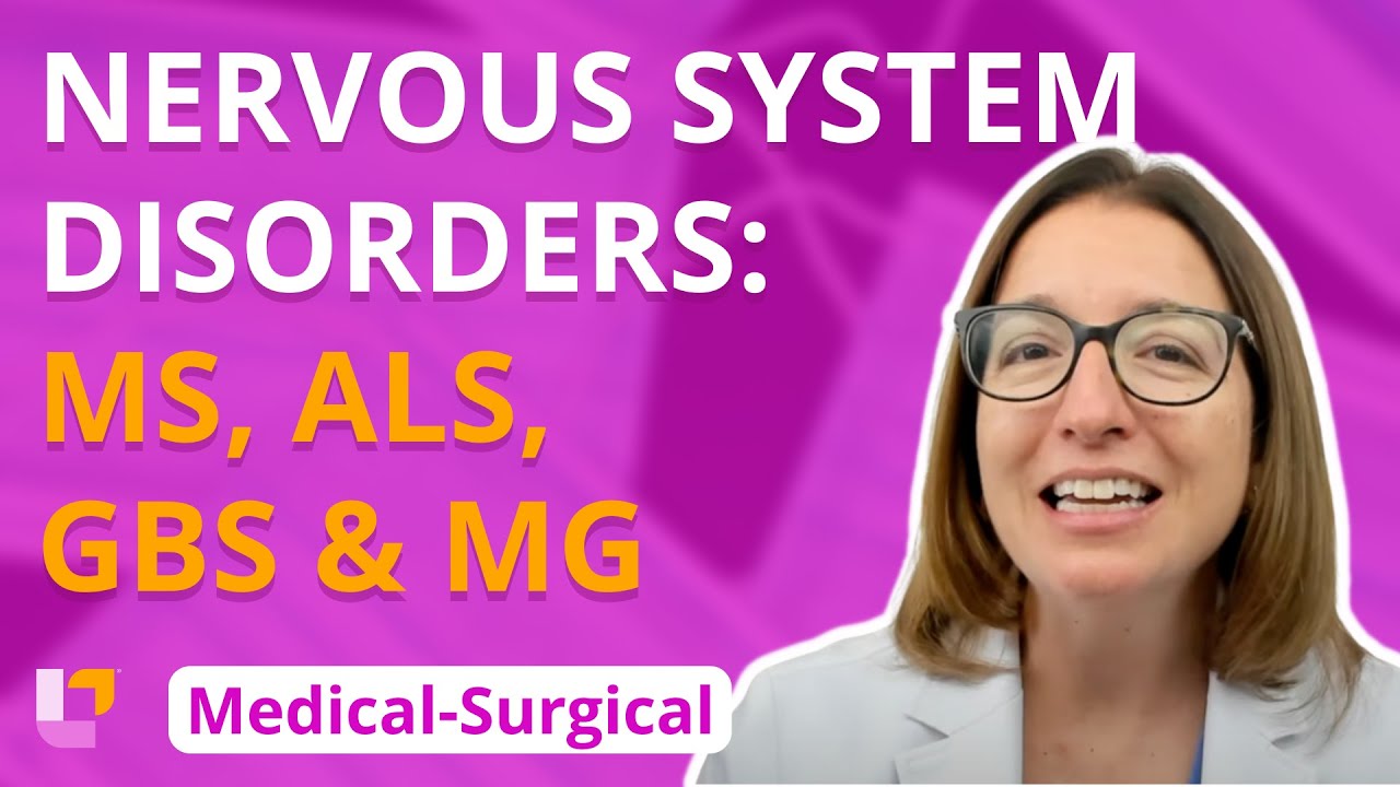 Multiple Sclerosis, ALS, Guillain-Barre Syndrome, Myasthenia Gravis- Medical Surgical | @LevelUpRN
