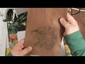 Технология термопечати на коже. Thermal printing technology on natural leather