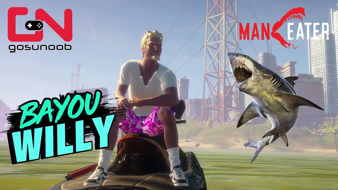 Maneater Bayou Willy Bounty Hunter Fight - Infamy Level 1 Trophy