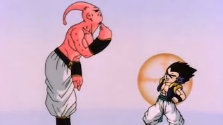 Super Buu humiliates Gotenks