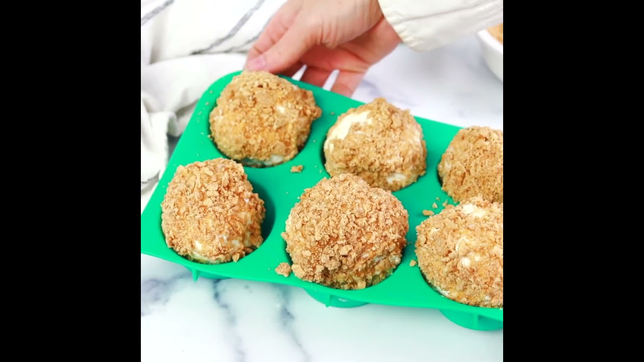 Air Fryer Fried Ice Cream (2 Ingredients!) - The Soccer Mom Blog