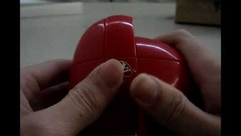 lightake:3x3x3 YJ Red Heart Magic Intelligence Test Cube