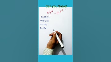 Exponent Simplification Math Question #shorts #maths #exponents #simplification