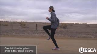 RUNNING   Exaggerated Skipping