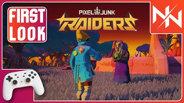 PixelJunk Raiders First Look on Google Stadia