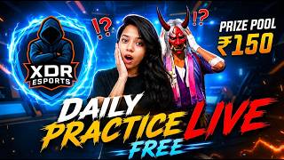 🔥 FREE ENTRY | ₹150 PRIZE | FREE FIRE CUSTOM LIVE 🎮