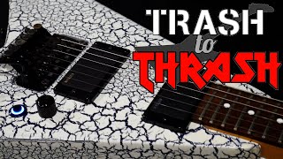 Trash to Thrash #52 Cracked Ice King V (1993 Jackson King V Standard Professional) by GuitarGuts 11,519 views 1 year ago 15 minutes