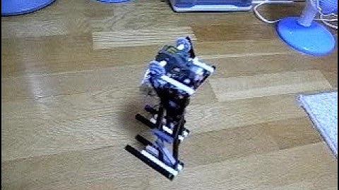 Lego Technic mindstorms NXT Biped Robot Mechanism