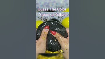 Guess The Color Challenge Clay Cracking ASMR No Talking #guessinggame