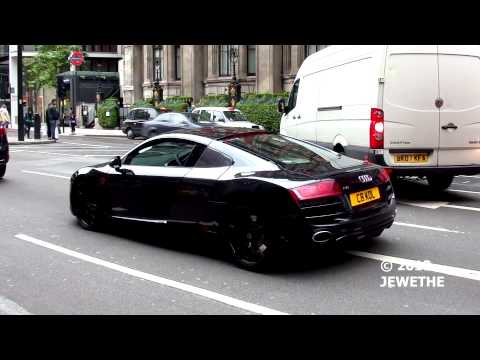 Audi R8 Epic LOUD Acceleration In London!! (1080p Full HD)
