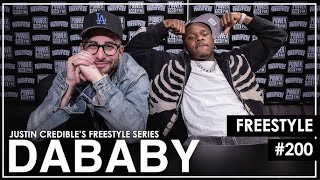 (CLEAN) DaBaby Freestyles over Kendrick Lamar's Squabble Up and 2 other beats with Justin Credible