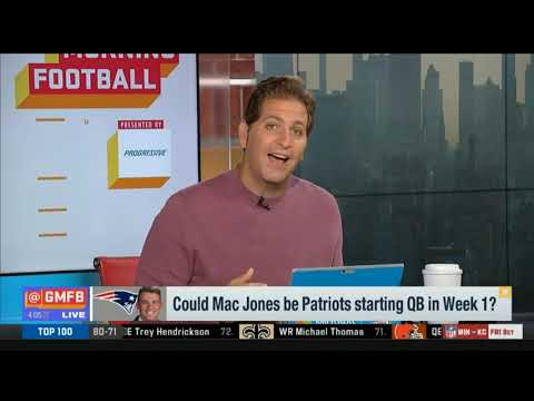 Видео: Could Mac Jones be Patriots starting QB in Week 1? Peter Schrager