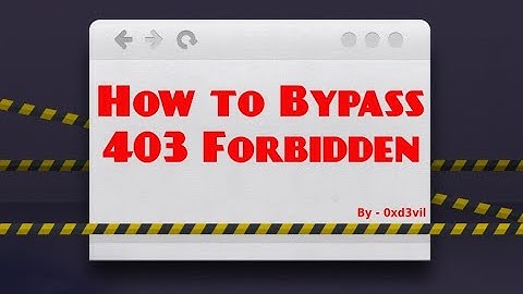 How To Bypass 403 Forbidden #bugbounty #cybersecurity #poc #0xd3vil #bypass403 #pocvideo #bugpoc