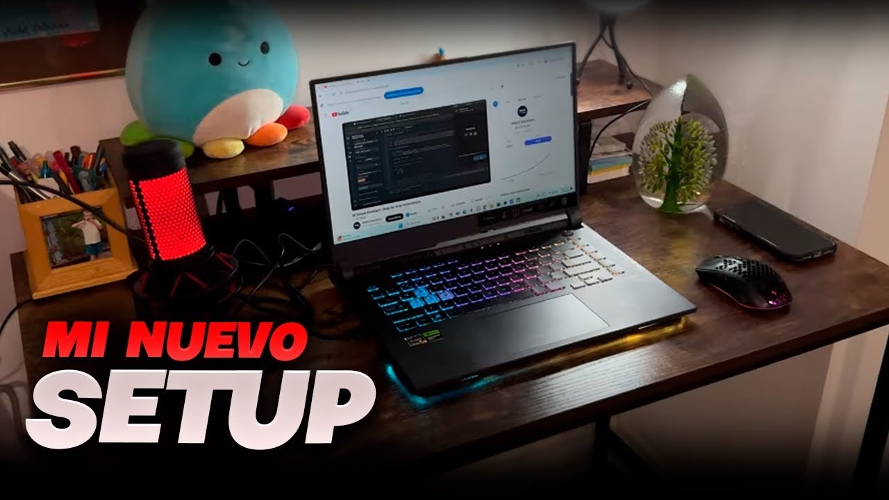 Mi SETUP para YOUTUBE y GRABAR VIDEOS en 2025 - YouTube