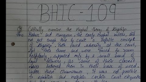 BHIC 109 ENGLISH MEDIUM HANDWRITTEN ASSIGNMENT 2021-22 | FOR PDF WHATSAPP ON 9354372788