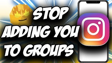 How to Stop People from Adding You to Groups on Instagram 2021 ✅