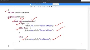 Decision Making IF-ELSE In Java Video-9