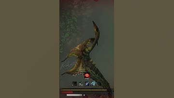 Hatz (Hatzegopteryx) without the slightest effort at GP Path Of Titans Gameplay Official Server