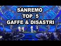 Epic Fail: Le Peggiori Performance di Sanremo