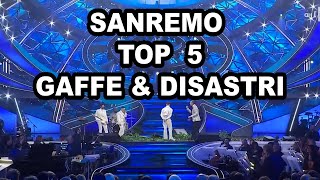 Epic Fail: Le Peggiori Performance di Sanremo
