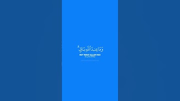 ماعندكم ينفد وما عند الله باق | عبدالرحمن مسعد | سوره النحل