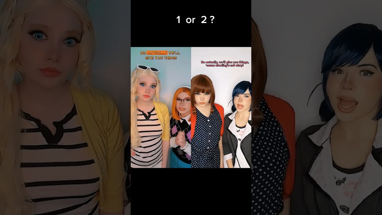 HEAVEN TO HELL | Chloé & Sabrina or Lila & Marinette @nikkihatsunecosplay| Miraculous #cosplay