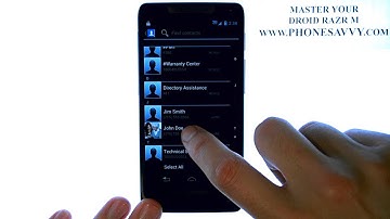 Motorola Droid Razr M - How Do I Create a New Text Message