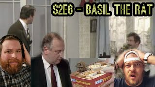 SHUT IT DOWN!!! Americans React To "Fawlty Towers - S2E6 - Basil The Rat"