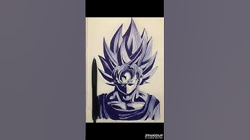 Drawing goku || dragon ball characters drawing ||#animedrawing #goku #vegeta #art#shortsvideo