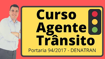 O que devo estudar para o concurso de agente de trânsito?