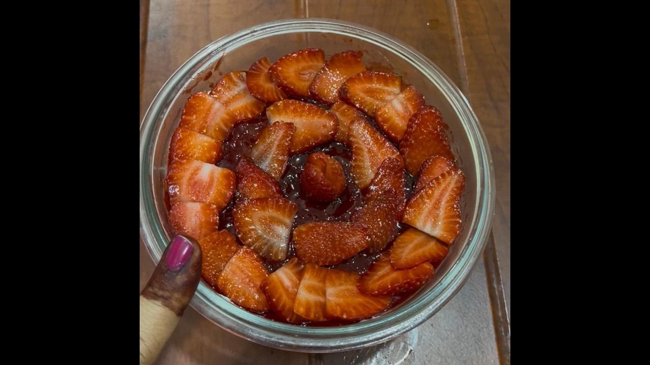 Strawberry Cheesecake – No Bake Delight