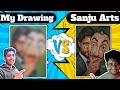 Drawing Money Heist😎||Time lapse || #diamondarts @SanjuArts7