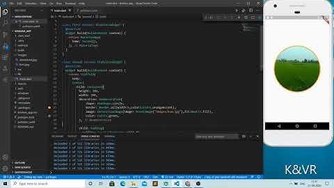 Row and column widgets in Flutter Expanded widget