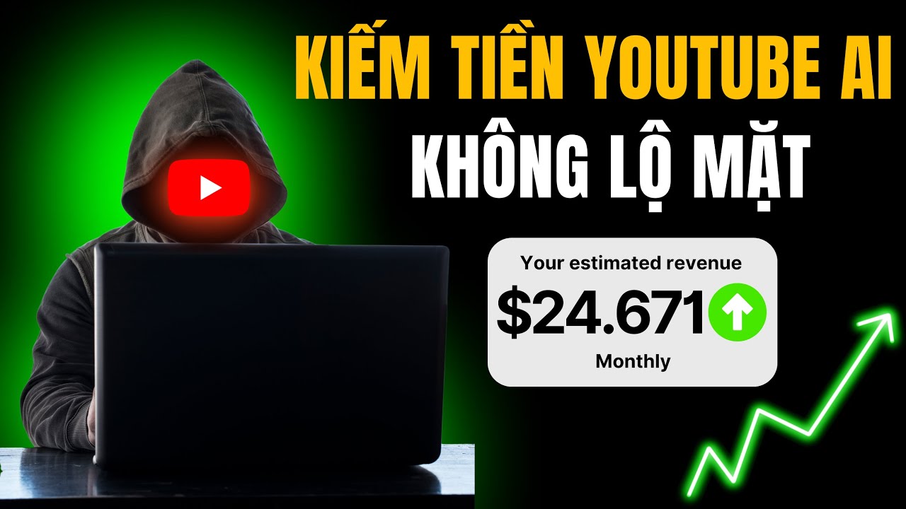Outline Video Cách Kiếm Tiền Youtube Không Cần Lộ Mặt Bằng AI
