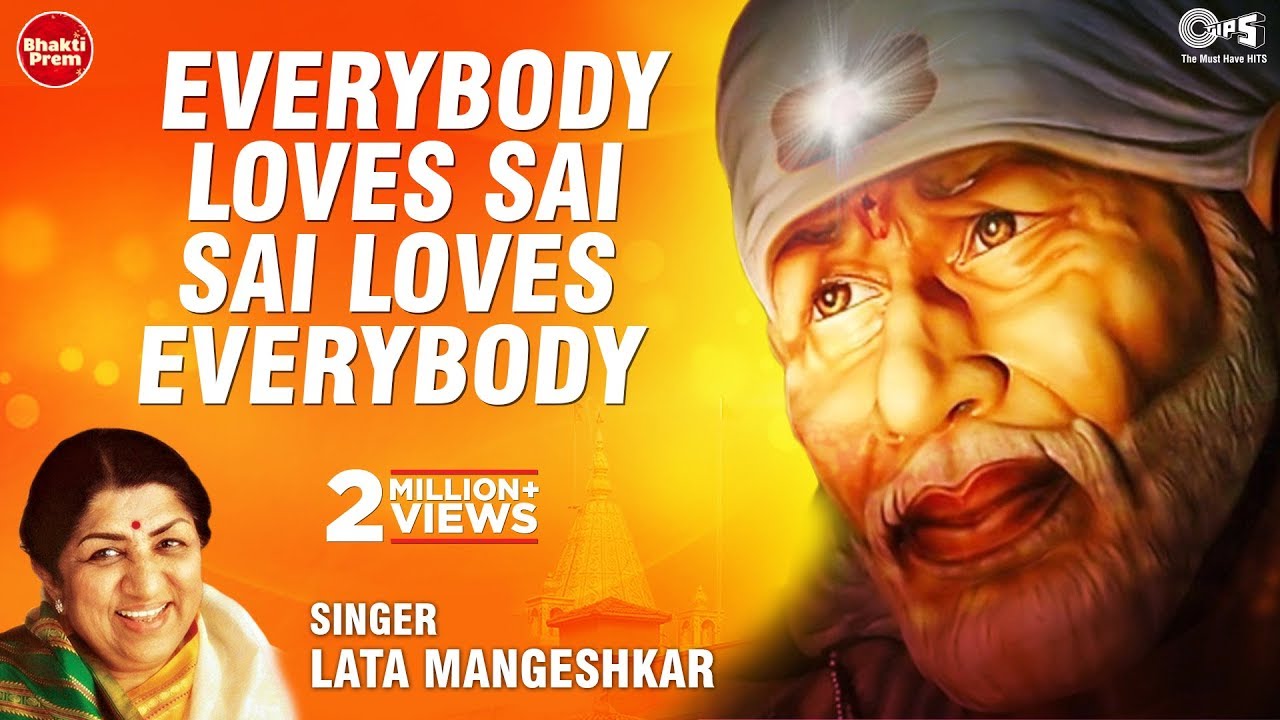 Everybody Loves Sai Sai Loves Everybody  Lata Mangeshkar  Jaya Prada Ft Saibaba Bhajan