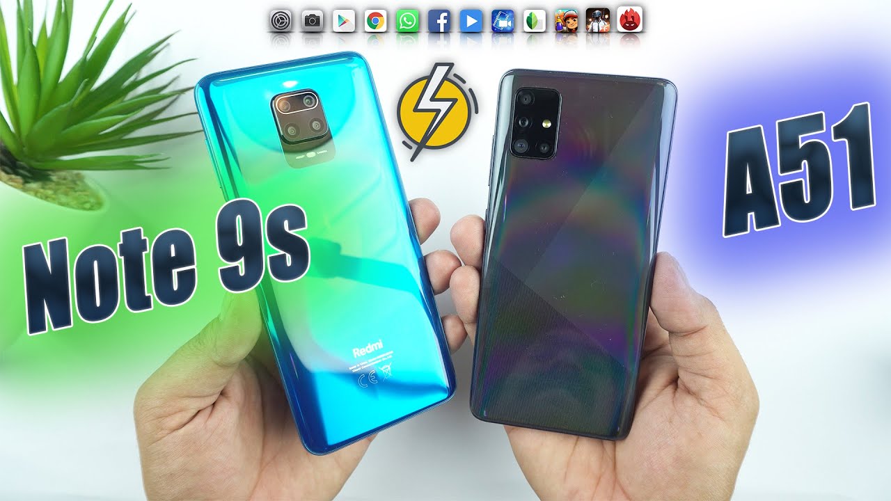 Samsung A51 Vs Redmi 9s