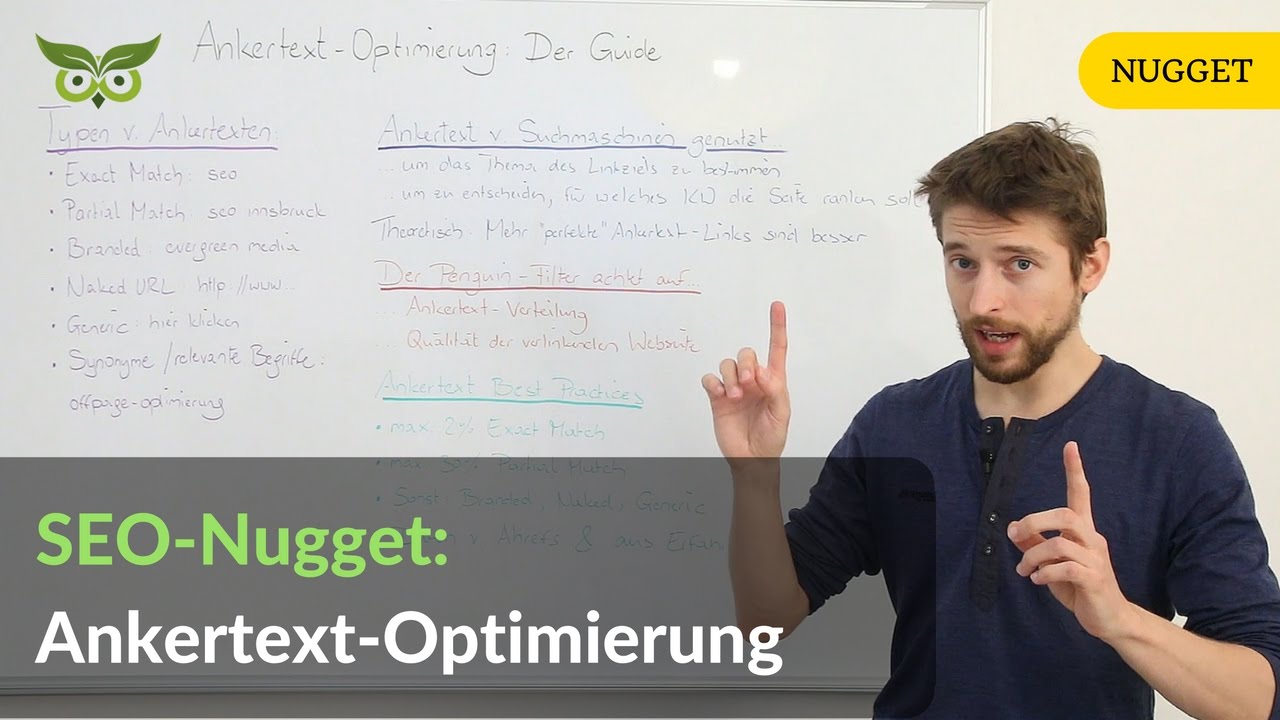 Ankertext-Optimierung: Natürlicher Linkaufbau durch clevere Linktexte