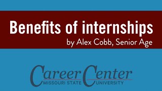 Benefits of Internships Msu Student Interview Part 2 Internships