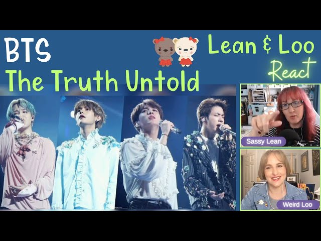 Romance Authors React to BTS (방탄소년단) - The Truth Untold [Live Stage Mix w/ Lyrics] class=