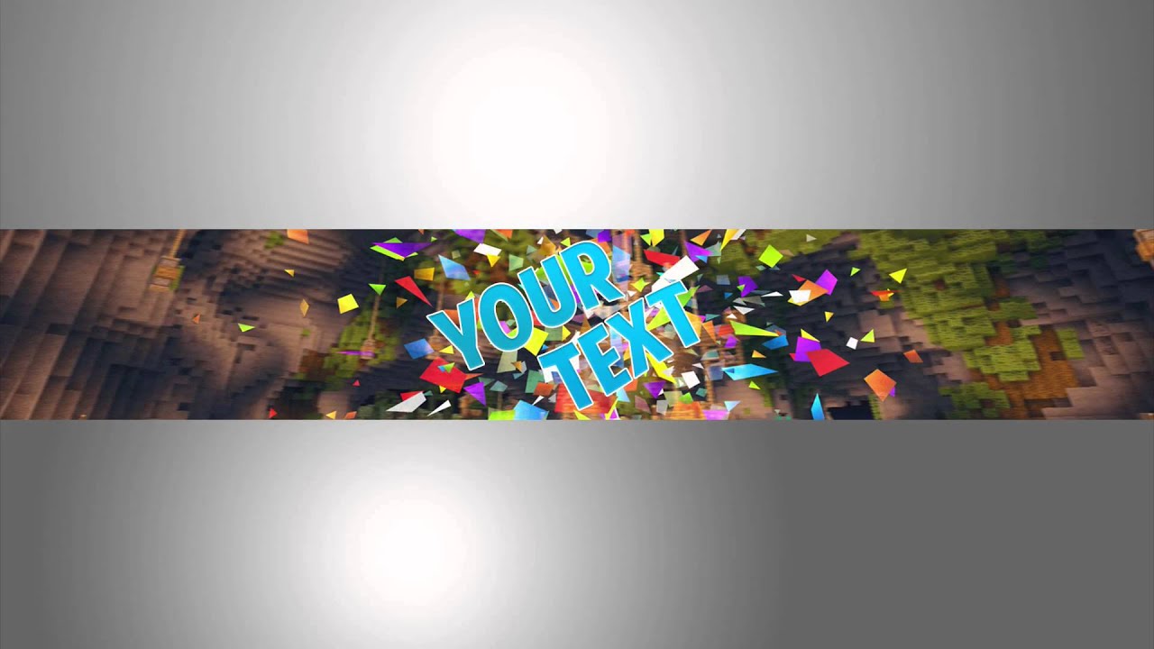 Cool Banner Template *Free* Download YouTube
