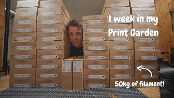 A Week Inside My 3D Print Farm: Projects, Problems & Progress