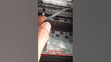 How to fix E03 error on Canon printer? #shorts #trending #viralvideo #printer