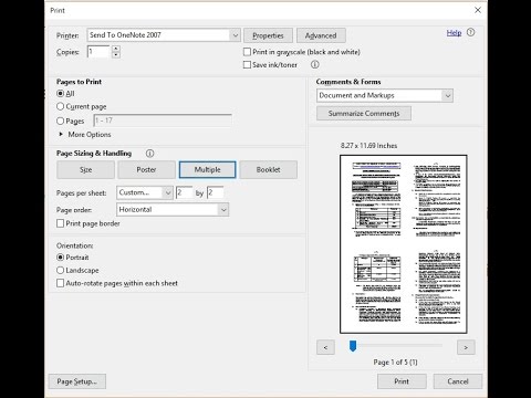 Video: How To Make Small Print