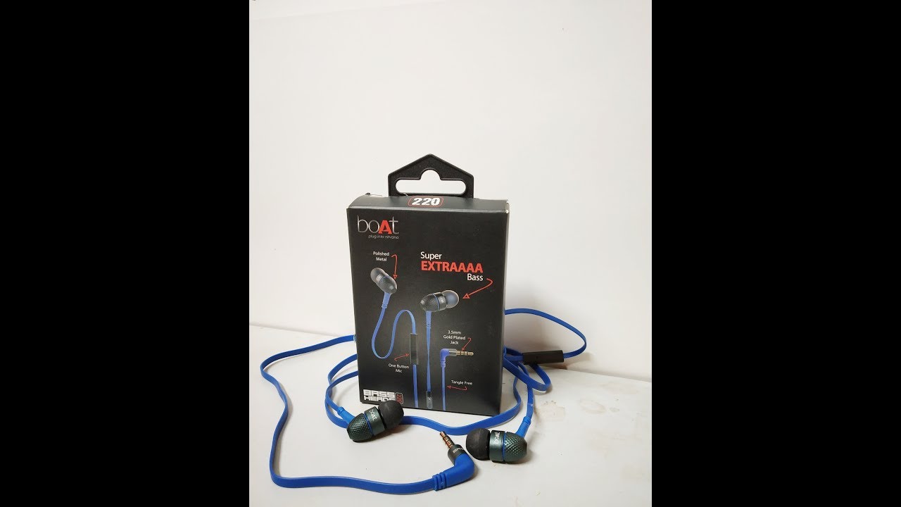 Boat 220 Earphones HD YouTube