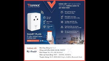 Ổ CẮM THÔNG MINH VCONNEX | Lâm Smarthome