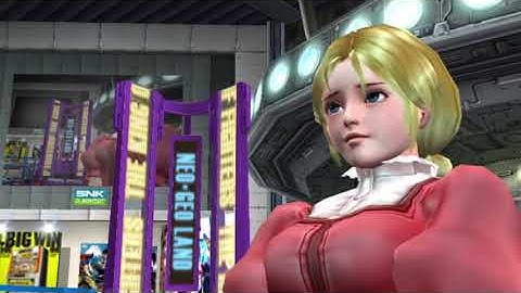 KOF Maximum Impact 2 - Lilly vs Terry (Special Intro)