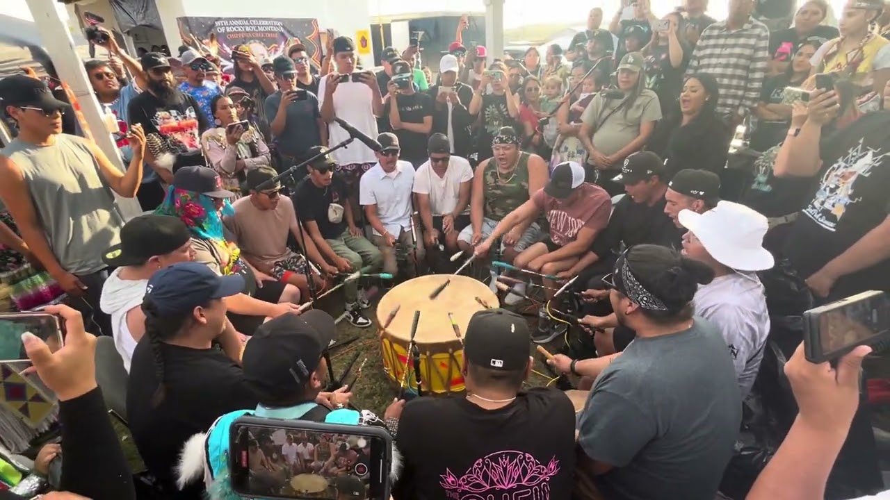 Walking Buffalo Host drum Sunday @ Rocky boy 2023