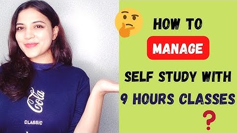 My Study Routine during CS Classes along with self study which helped me to secure AIR | Neha Patel